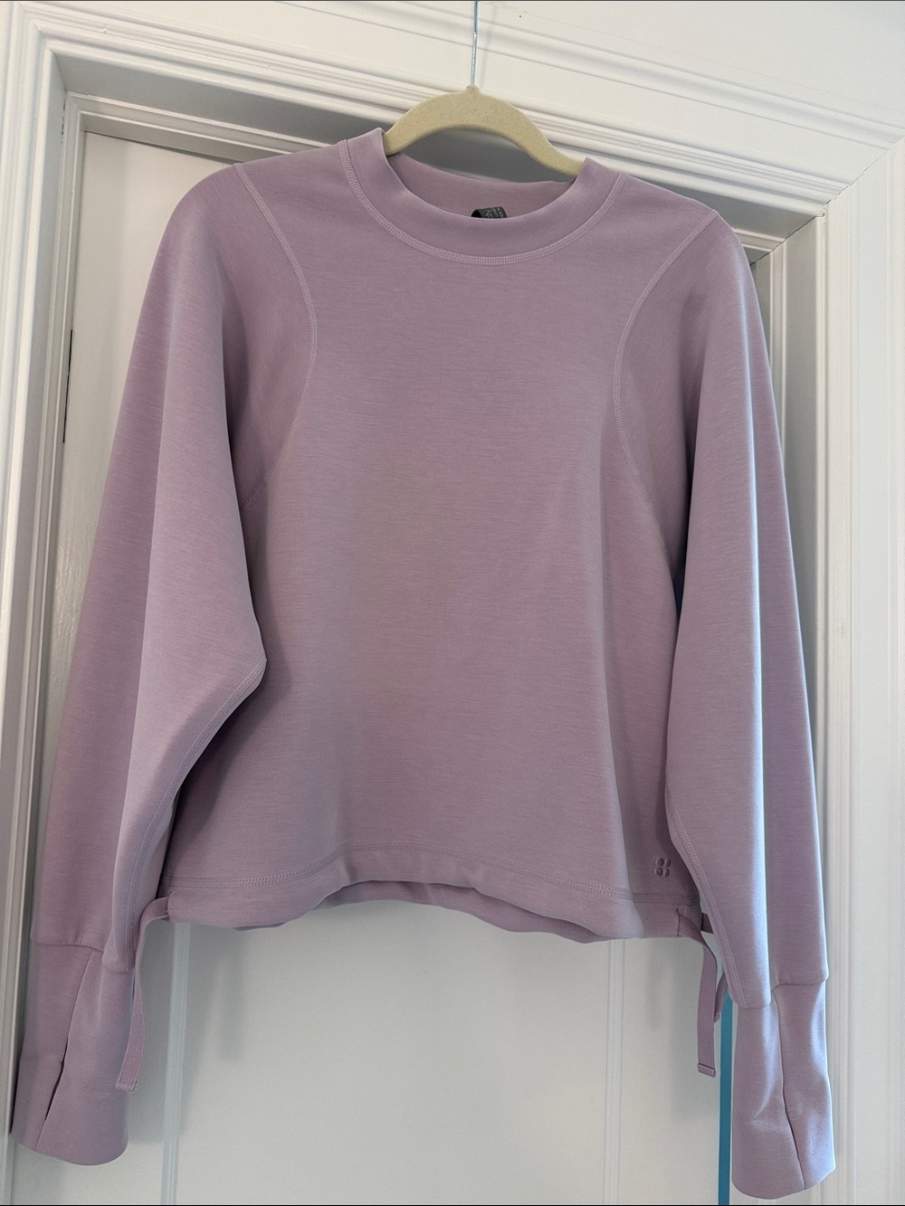 Sweaty Betty Lavender Crewneck Sweatshirt